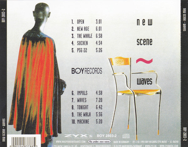 New Scene : Waves (CD, Album, RE)