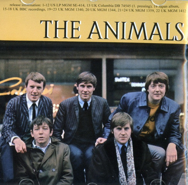 The Animals Feat. Eric Burdon : Animalism &amp; Bonus Hits (CD, Album, RE)
