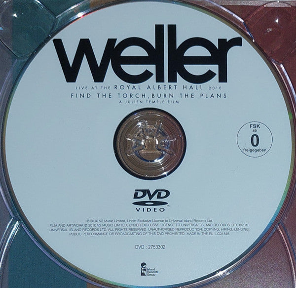 Weller* : Find The Torch, Burn The Plans (DVD-V, NTSC, Dol + CD, Album + Ltd)