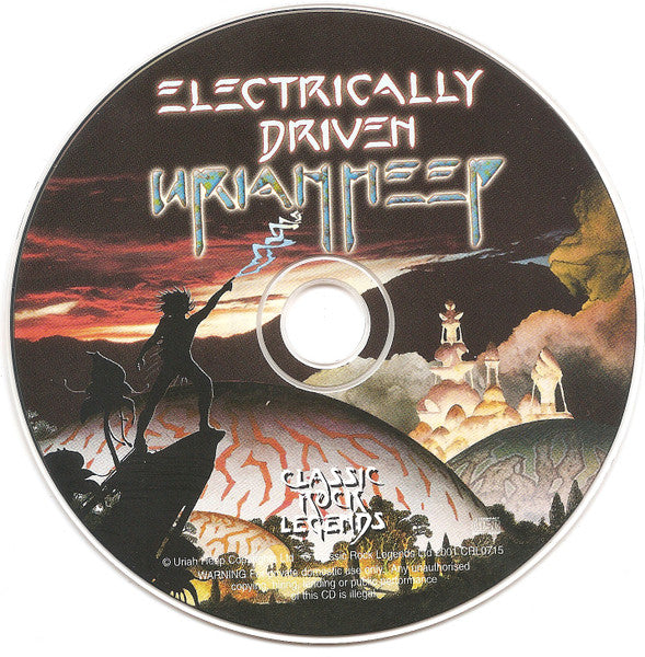 Uriah Heep : Electrically Driven (CD, Album)