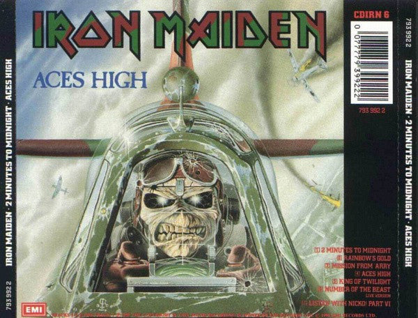 Iron Maiden : 2 Minutes To Midnight · Aces High (CD, Comp, Ltd)