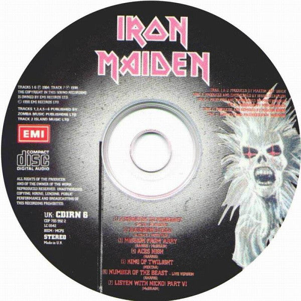 Iron Maiden : 2 Minutes To Midnight · Aces High (CD, Comp, Ltd)
