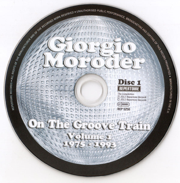 Giorgio Moroder : On The Groove Train Volume 1: 1975 - 1993 (2xCD, Comp)