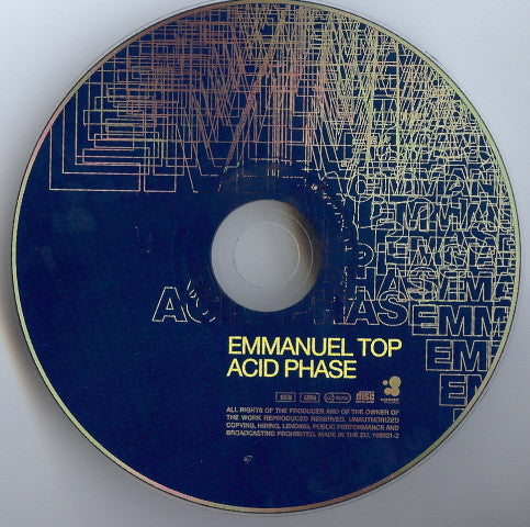 Emmanuel Top : Acid Phase (CD, Maxi, RP)