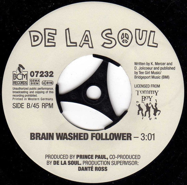 De La Soul : Me Myself And I (7", Single)