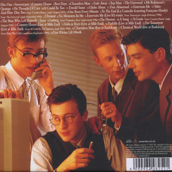 Blur : The Great Escape (CD, Album, RE, RM + CD, Comp + Box, S/Edition)