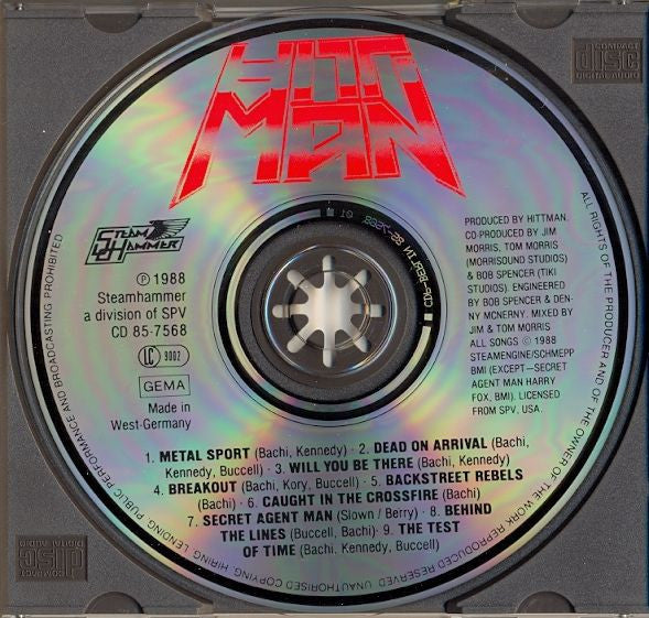 Hittman (2) : Hittman (CD, Album)