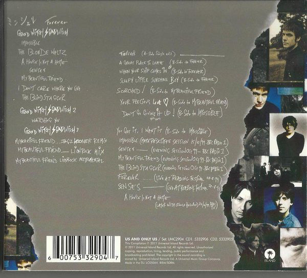 The Charlatans : Us And Us Only (CD, Album, RE, RM + CD, Comp + Dlx)