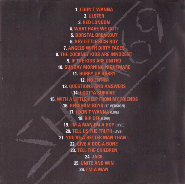 Sham 69 : The Punk Singles Collection 1977- 80 (CD, Comp, RE, RM)