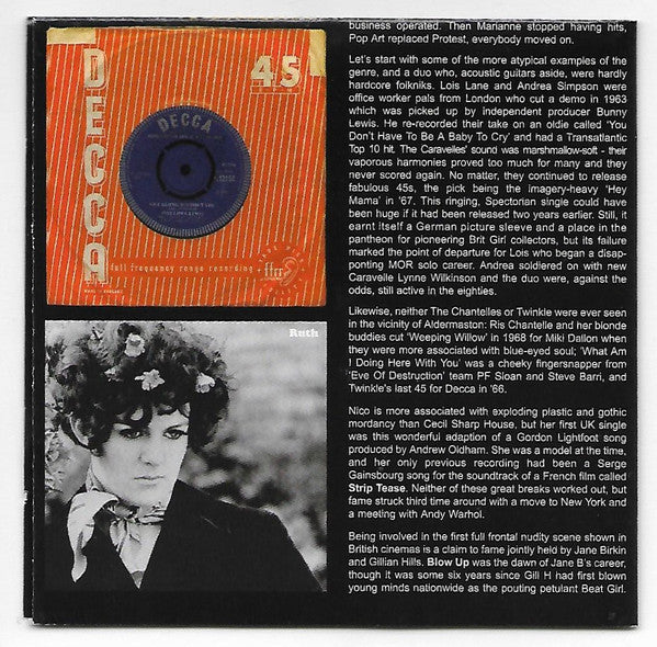 Various : Folk Rock And Faithfull (Dream Babes Volume Five) (CD, Comp)