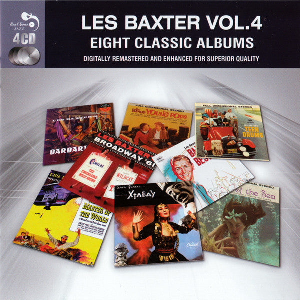 Les Baxter : Les Baxter Vol. 4 (Eight Classic Albums) (4xCD, Comp, RM)