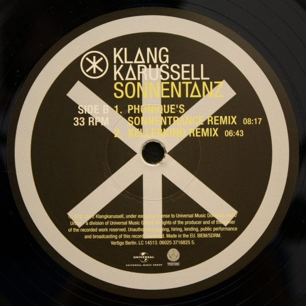 Klangkarussell : Sonnentanz (12", Single)