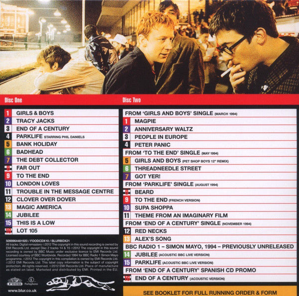 Blur : Parklife (2xCD, Album, RE, RM + Box, S/Edition)