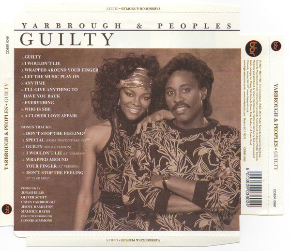 Yarbrough &amp; Peoples : Guilty (CD, Album, RE, RM)