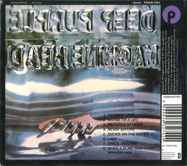 Deep Purple : Machine Head (CD, Album, RE, RM, 40t)