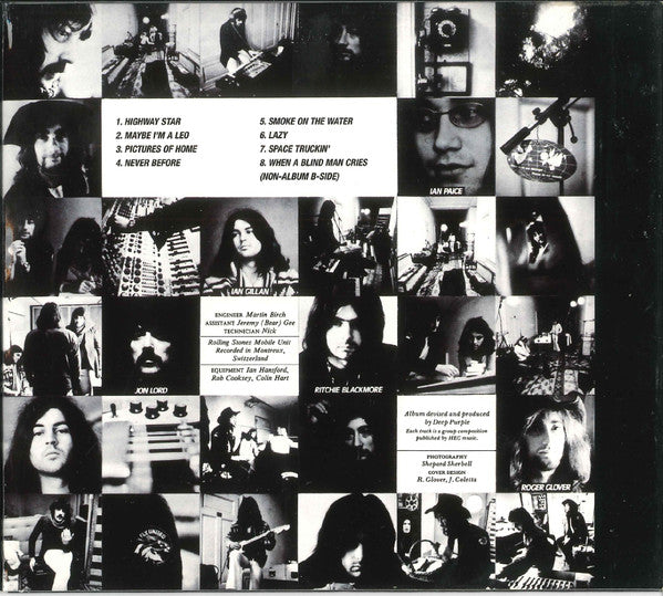 Deep Purple : Machine Head (CD, Album, RE, RM, 40t)