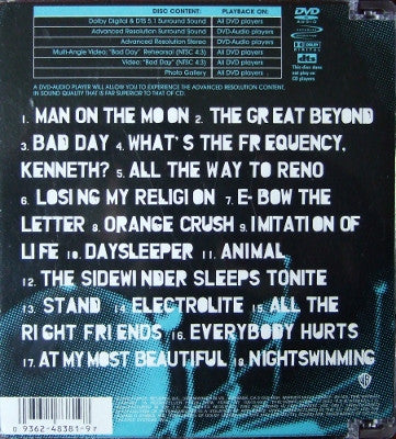 R.E.M. : In Time: The Best Of R.E.M. 1988-2003 (DVD-A, Comp, Multichannel)