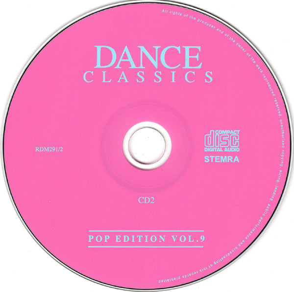 Various : Dance Classics - Pop Edition Vol. 9 (2xCD, Comp)