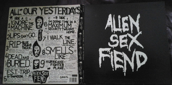 Alien Sex Fiend : All Our Yesterdays (LP, Comp)