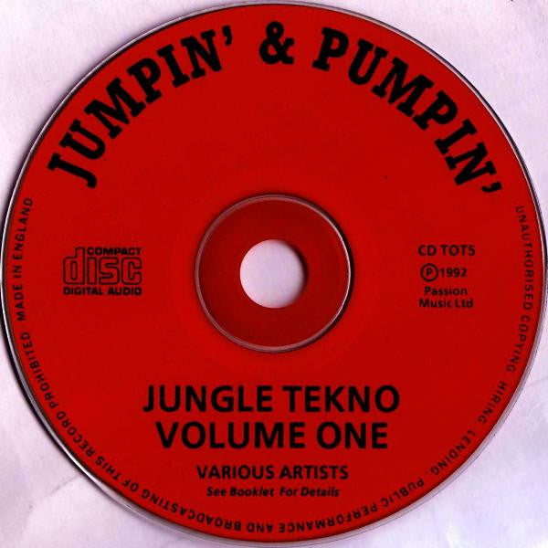 Various : Jungle Tekno Volume One (CD, Comp)