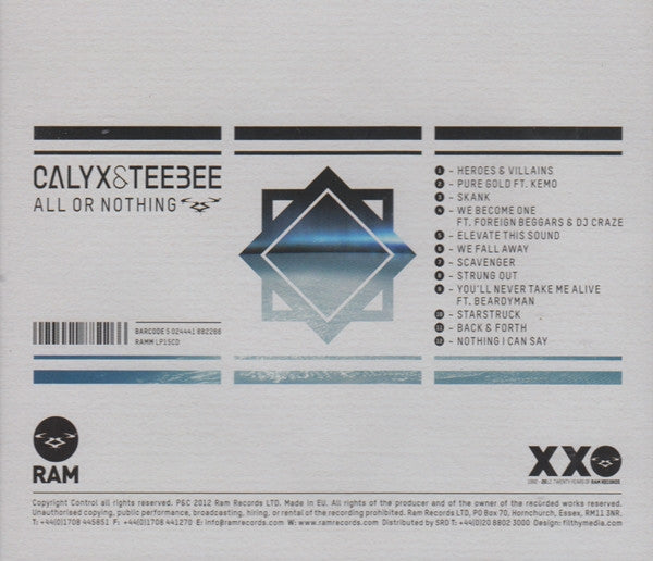 Calyx &amp; TeeBee : All Or Nothing (CD, Album)