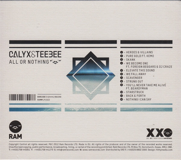Calyx &amp; TeeBee : All Or Nothing (CD, Album)