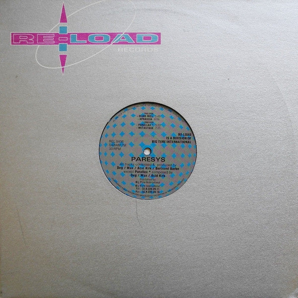 Paresys : Parallax (12&quot;)