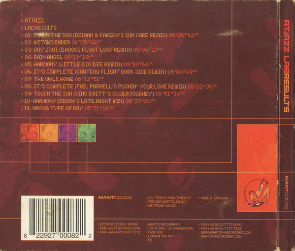 Atjazz : LabResults (CD, Album)
