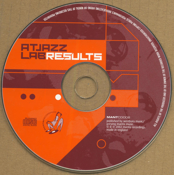 Atjazz : LabResults (CD, Album)
