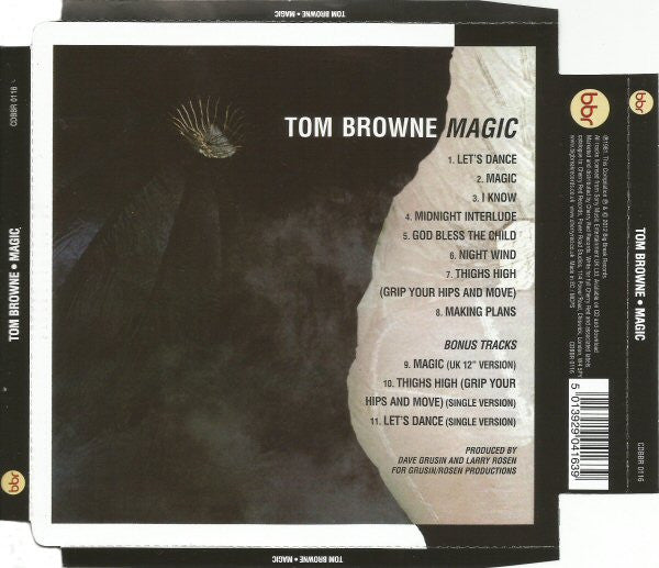 Tom Browne : Magic (CD, Album, RE, RM)