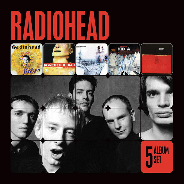 Radiohead : 5 Album Set (Box, Comp + CD, Album, RE + CD, Album, RE + CD, Al)