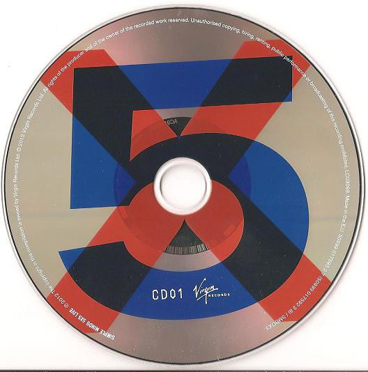 Simple Minds : 5X5 Live (2xCD, Album)