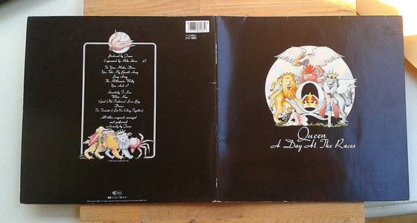 Queen : A Day At The Races (LP, Album, RE, Gat)
