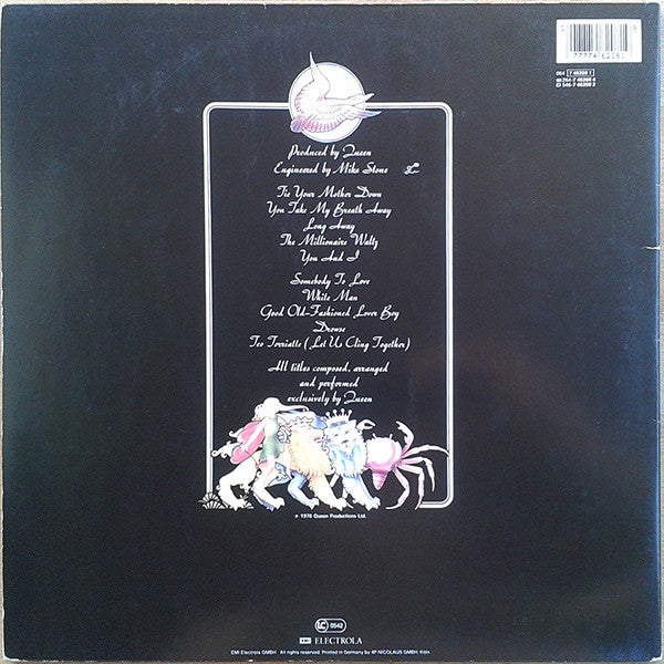 Queen : A Day At The Races (LP, Album, RE, Gat)