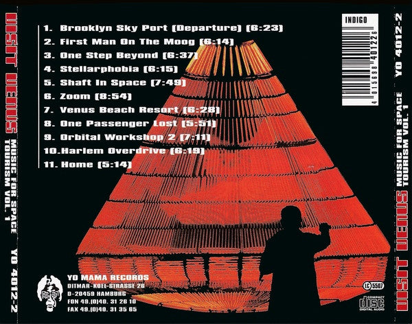 Visit Venus : Music For Space Tourism Vol. 1 (CD, Album)