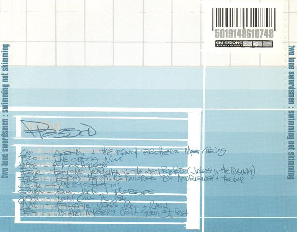 Two Lone Swordsmen : Swimming Not Skimming (CD, EP)