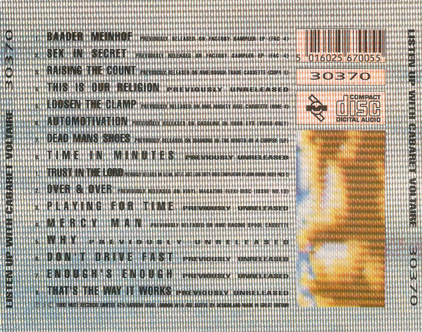 Cabaret Voltaire : Listen Up With Cabaret Voltaire (2xCD, Comp)