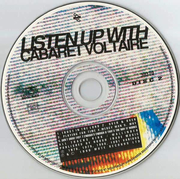 Cabaret Voltaire : Listen Up With Cabaret Voltaire (2xCD, Comp)