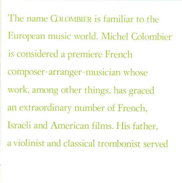 Michel Colombier : Wings (CD, Album, RE)