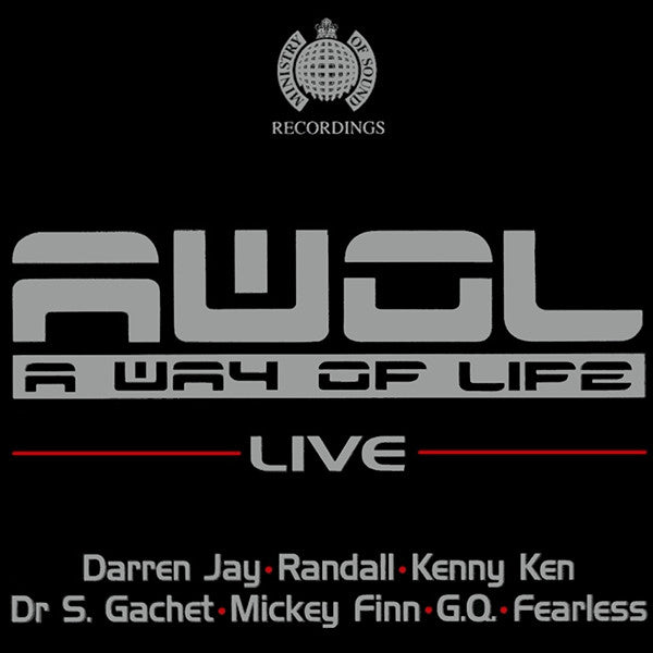 Various : AWOL: A Way Of Life - Live (CD, Mixed)