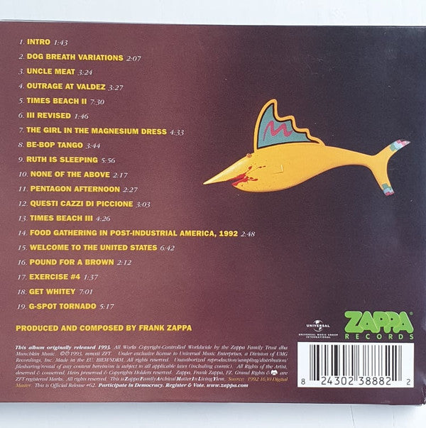 Frank Zappa, Ensemble Modern : The Yellow Shark (CD, Album, RE)