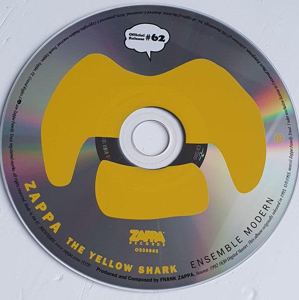 Zappa*, Ensemble Modern : The Yellow Shark (CD, Album, RE)