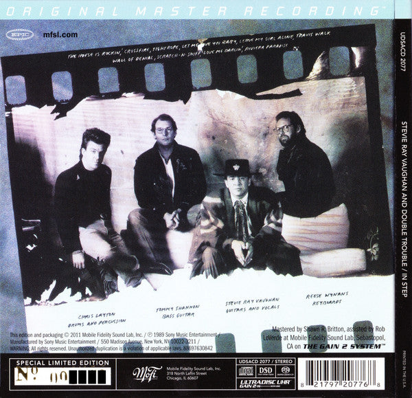 Stevie Ray Vaughan &amp; Double Trouble : In Step (SACD, Hybrid, Album, Ltd, Num, RE, RM)