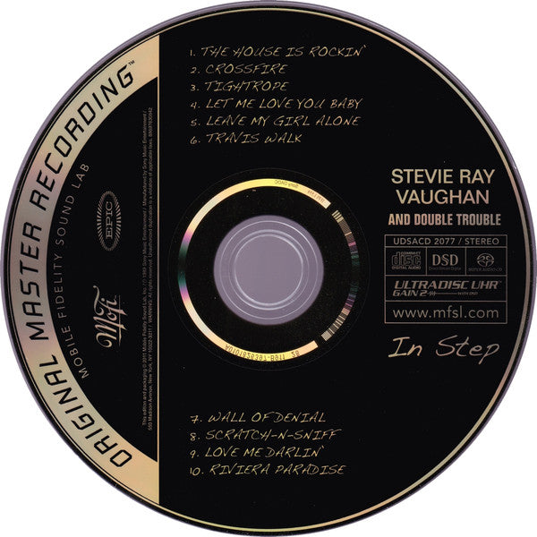 Stevie Ray Vaughan &amp; Double Trouble : In Step (SACD, Hybrid, Album, Ltd, Num, RE, RM)