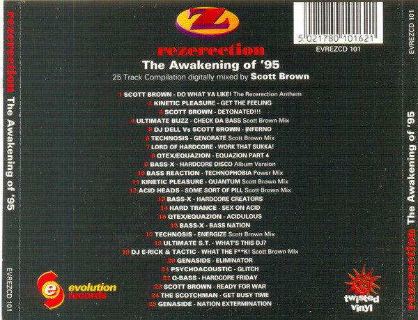 Various : Rezerection - The Awakening Of '95 (CD, Comp, Mixed)