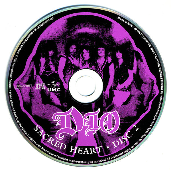 Dio (2) : Sacred Heart (2xCD, Album, RE, RM, Dig)
