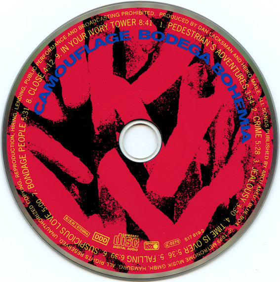 Camouflage : Bodega Bohemia (CD, Album, Ltd)