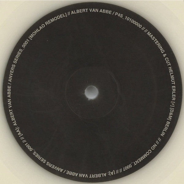 Albert Van Abbe : No Comment_0007 (12&quot;, Whi)