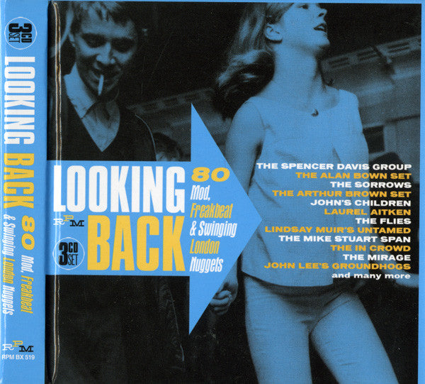 Various : Looking Back (80 Mod, Freakbeat &amp; Swinging London Nuggets) (Box, Comp + 3xCD)