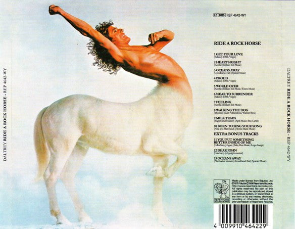 Roger Daltrey : Ride A Rock Horse (CD, Album, RM)
